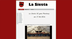 Desktop Screenshot of lasiesta.djkbreitenthal.de