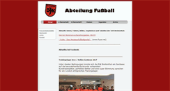 Desktop Screenshot of fussball.djkbreitenthal.de